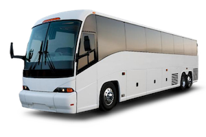When you are having a large corporate event or party and need to arrange safe company travel for everyone, a Motorcoach is perfect. The full size Motorcoach accomodates up to 55 passengers and 40 suitcases